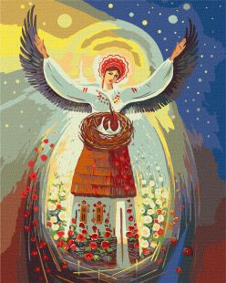 Malowanie po numerach - Strażniczką ©Oleg Szupliak