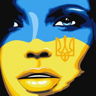 Malowanie po numerach - Wolna Ukraina