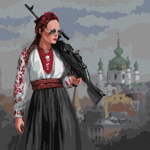Malowanie po numerach - Piękność nie będzie tolerować! ©Konstantin Kachanovsky