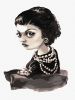 Malowanie po numerach - Coco Chanel