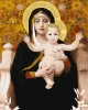Malowanie po numerach - Madonna z liliami ©William Bouguereau