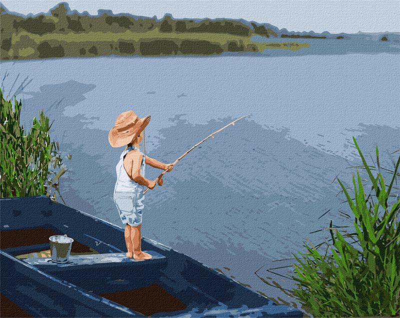 Malowanie po numerach - Pierwsze łowienie ©sergii.shchepin