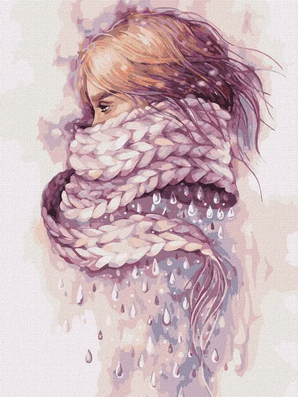 Malowanie po numerach - Zimowy spokój ©lesya_nedzelska_art