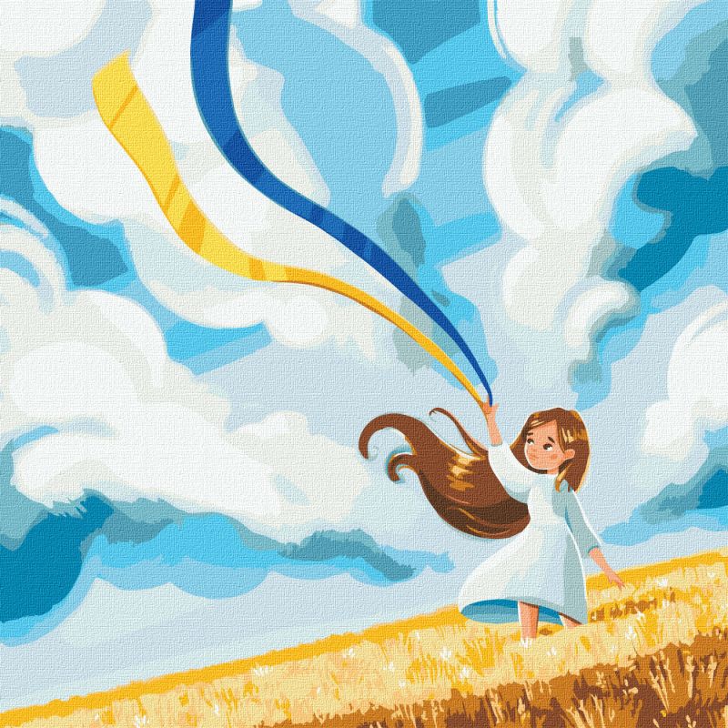 Malowanie po numerach - Pole ©Kateryna Waleryjewa