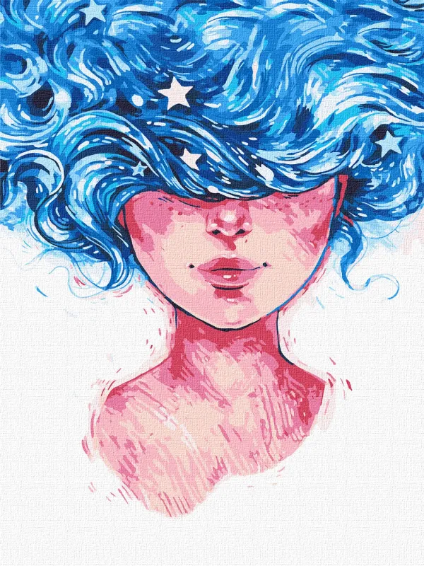 Malowanie po numerach - Gwiezdna wyobraźnia ©lesya_nedzelska_art