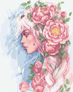 Malowanie po numerach - Kwitnąca dusza ©lesya_nedzelska_art