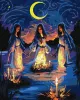 Malowanie po numerach - Magiczna noc ©sribna_zoria