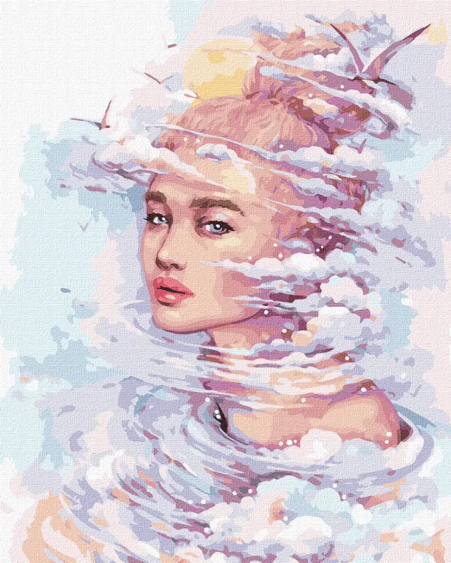 Malowanie po numerach - Marzycielskie myśli ©lesya_nedzelska_art