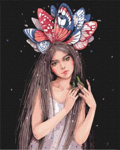 Malowanie po numerach - Kolory motyli ©lesya_nedzelska_art