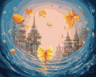 Malowanie po numerach - Motyle duszy ©Igor Sokolsky