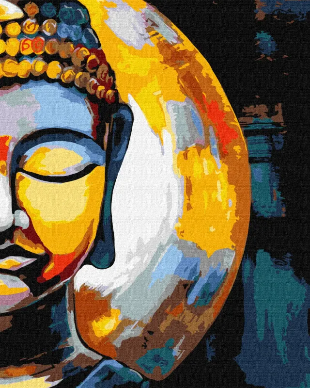 Malowanie po numerach - Budda ©kkatyshaa