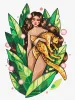 Malowanie po numerach - Drapieżna piękność ©lesya_nedzelska_art