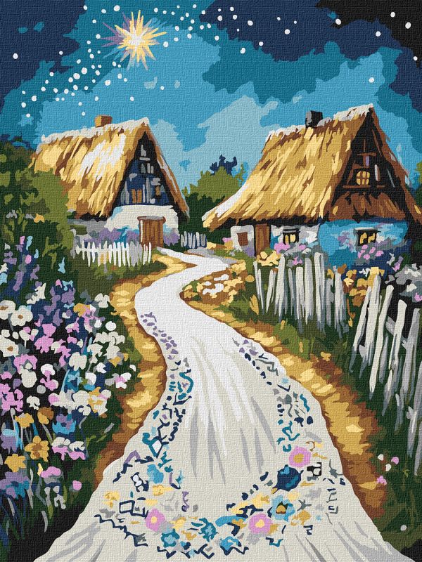 Malowanie po numerach - Chata ©art_selena_ua