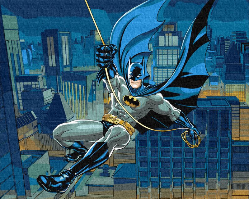 Malowanie po numerach - Batman: Zew cienia ©Warner Bros.