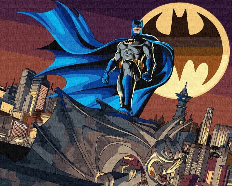 Malowanie po numerach - Batman: Strażnik Gotham ©Warner Bros.