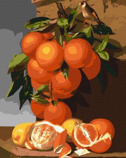 Malowanie po numerach - Pomarańcze i cytryny ©Antonio Mensaque