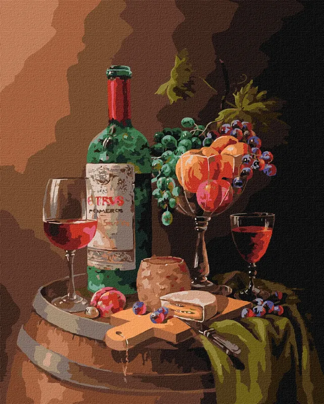 Malowanie po numerach - Romantyczna kolacja ©MariaGordeevaART