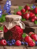 Malowanie po numerach - Dżem malinowy ©art_selena_ua