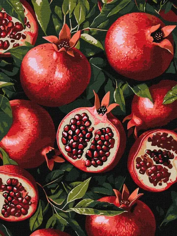 Malowanie po numerach - Granat w sekcji ©art_selena_ua