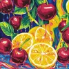 Malowanie po numerach - Soczysta rozkosz z metalicznymi farbami ©art_selena_ua