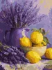 Malowanie po numerach - Lawenda i cytryny ©art_selena_ua