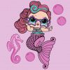 Malowanie po numerach - L.O.L. Surprise! Mermaids Waves