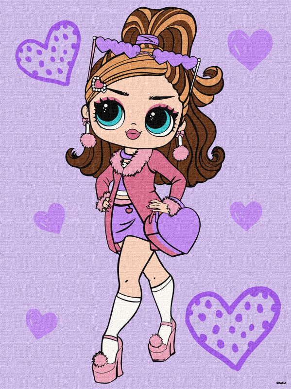 Malowanie po numerach - L.O.L. Surprise! Tweens Fancy Gurl