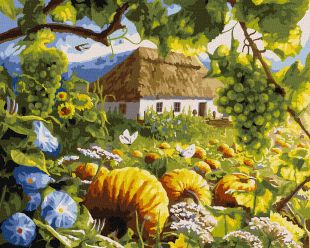 Malowanie po numerach - Hojna ziemia ©Аlessandro Remi