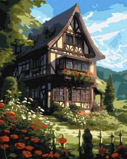 Malowanie po numerach - Baśń w górach ©art_selena_ua