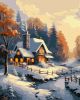 Malowanie po numerach - Zimowy dom ©art_selena_ua