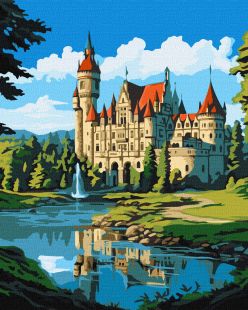 Malowanie po numerach - Magiczny zamek ©art_selena_ua