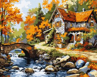 Malowanie po numerach - Harmonia natury ©art_selena_ua