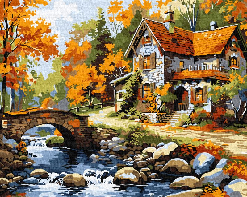 Malowanie po numerach - Harmonia natury ©art_selena_ua