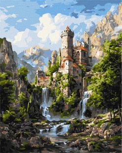 Malowanie po numerach - Tajemnice skał ©art_selena_ua