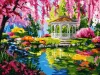 Malowanie po numerach - Kolorowa altana ©art_selena_ua