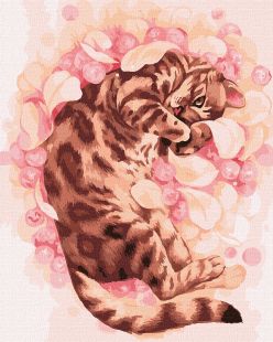 Malowanie po numerach - Ulubiony zapach ©lesya_nedzelska_art