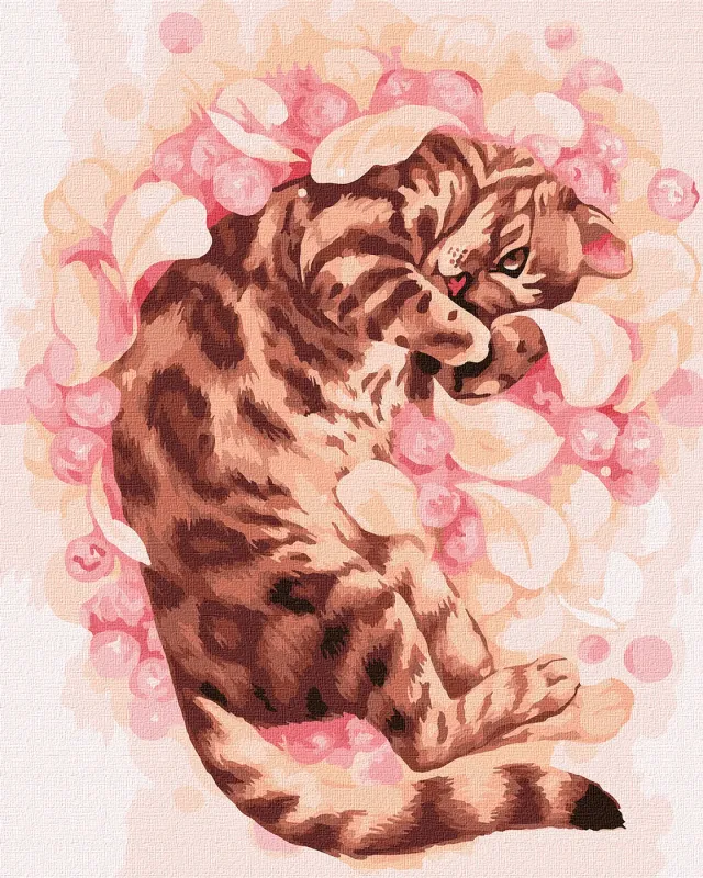 Malowanie po numerach - Ulubiony zapach ©lesya_nedzelska_art