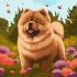 Malowanie po numerach - Charming Chow ©art_selena_ua