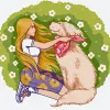 Malowanie po numerach - Czarujący puszysty przyjaciel ©lesya_nedzelska_art