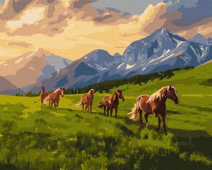 Malowanie po numerach - Wolny duchem ©art_selena_ua
