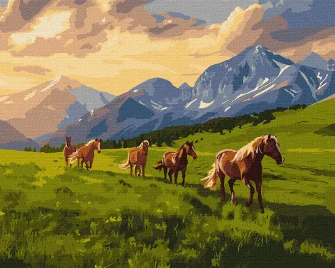 Malowanie po numerach - Wolny duchem ©art_selena_ua