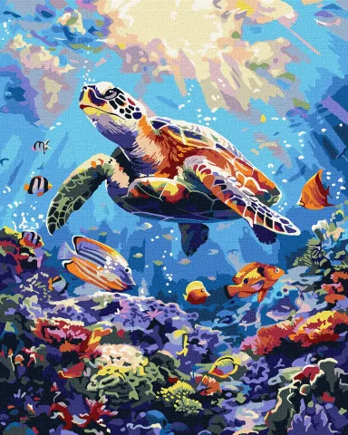 Malowanie po numerach - Morski spokój ©art_selena_ua