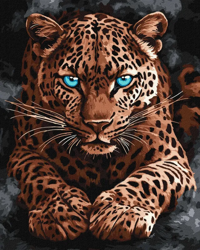 Malowanie po numerach - Dziki gepard ©art_selena_ua