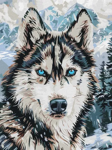 Malowanie po numerach - Oczy północy ©art_selena_ua