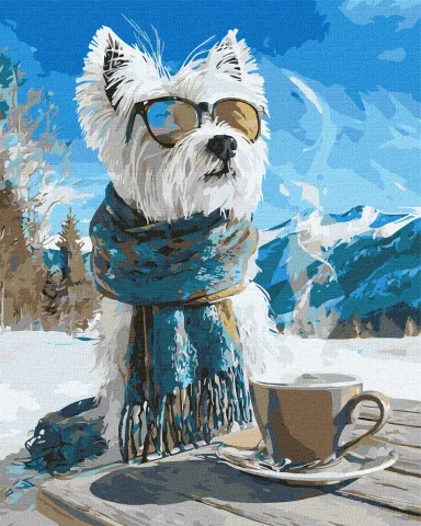 Malowanie po numerach - Zimowa przerwa ©art_selena_ua
