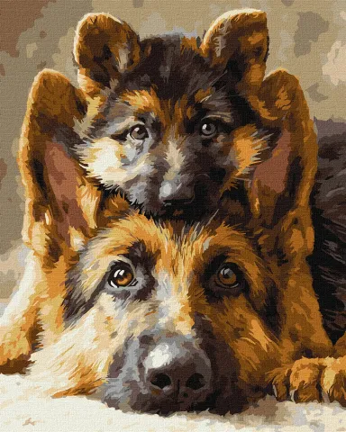 Malowanie po numerach - Razem na zawsze ©art_selena_ua