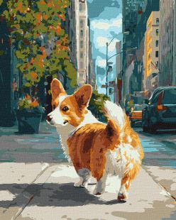 Malowanie po numerach - Miasto ogoniastego ©art_selena_ua
