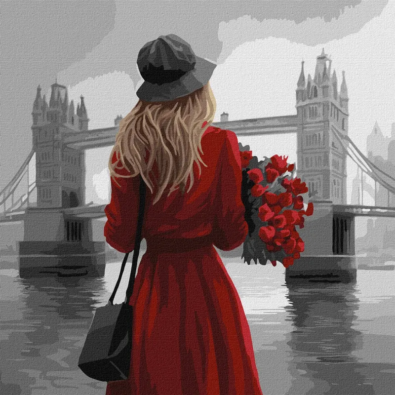 Malowanie po numerach - Mglisty Londyn ©art_selena_ua