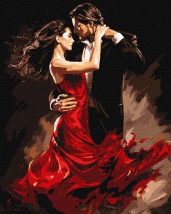 Malowanie po numerach - Tango miłości ©art_selena_ua