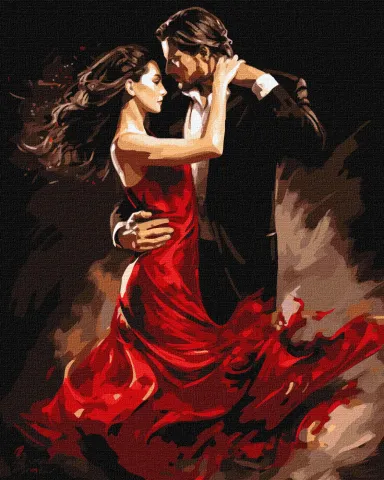 Malowanie po numerach - Tango miłości ©art_selena_ua